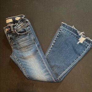 KanCan Blue Flare Wide Leg Jeans
